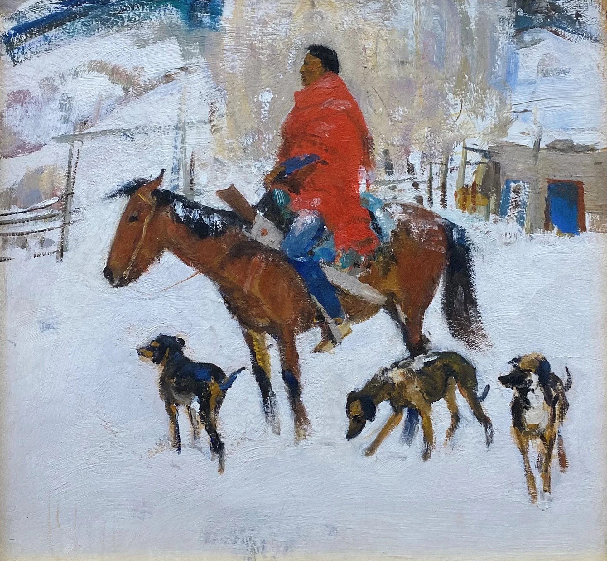 8 Stunning Winter Paintings For the Holidays — Nedra Matteucci